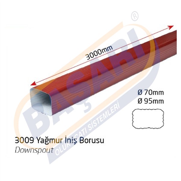 Köşeli Yağmur İniş Boruları